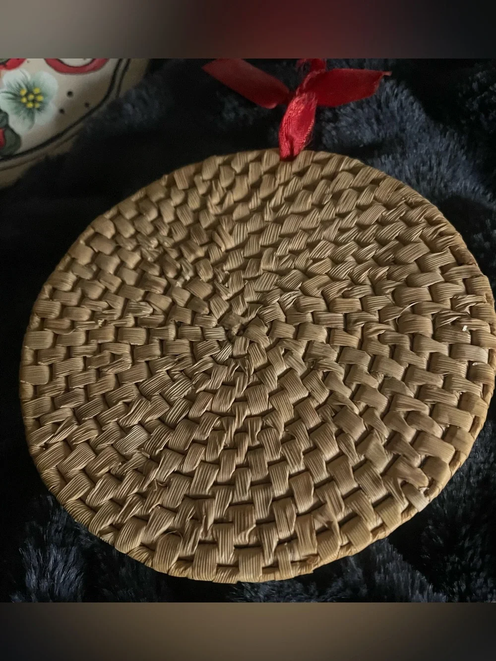Handcrafted Rustic Strawberry Décor Set – Wooden Plaque & Strawberry Ornament